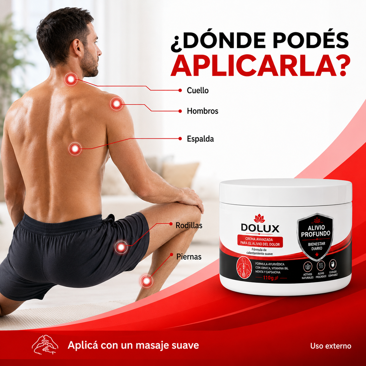 Dolux - Crema Avanzada para el Alivio del Dolor