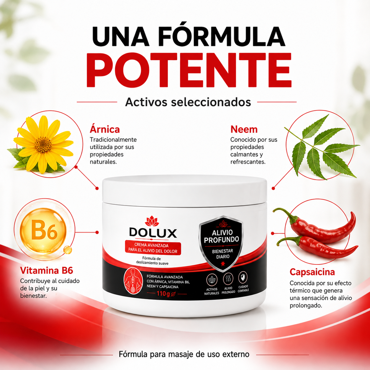 Dolux - Crema Avanzada para el Alivio del Dolor